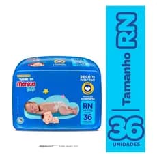 Kit 36 Fraldas Turma da Mônica Baby Jumbo RN - Recém Nascido Original