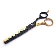 Tesoura Invertida Profissional Umi Lamina Pra Baixo Para Corte de Cabelo Pra Barbeiro e Cabelereiro.