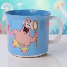 Caneca Bob Esponja E Patrick Água Viva 350ml