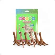 Snack Mordedor Pés De Galinha Desidratados Naturais Petisco Para Cães Mastigável Anti Estresse