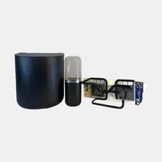 Kit Organização Banheiro Black Arthi 3 Peças