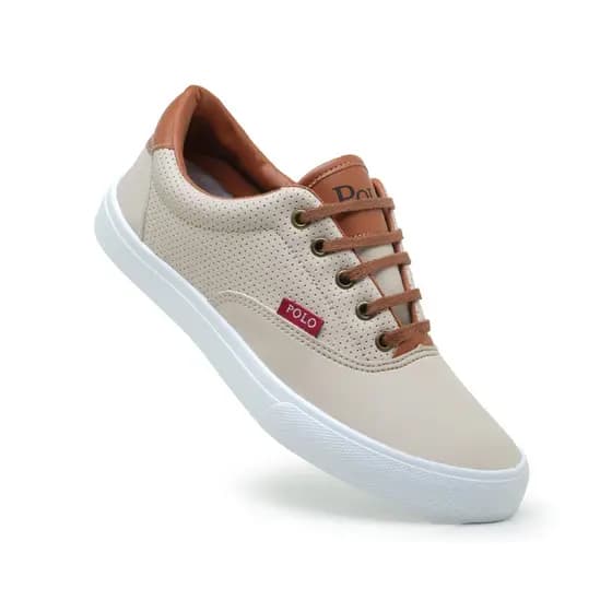 Tênis Masculino Casual Sapatênis Polo Leve Confortável Lançamento Barato