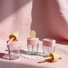 Picolé Brilho Labial Lip Oil Amostra Refil Frasco Vazio 10un