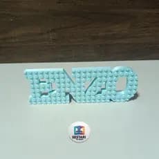 Neme Personalizado em Lego Enviado em 3 Dias ou menos,  Montar Enfeite para Quarto.