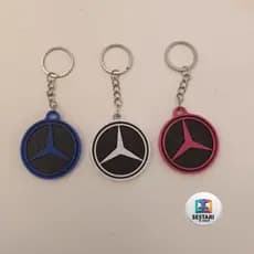 Chaveiro Mercedes-Benz Luxo 🚗 Cores Variadas – PLA Resistente