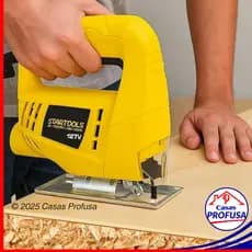 Serra Tico Tico Elétrica Profissional 400w 127v Base Metálica Corte Ajustável em Ângulos 0-45° Graus