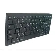 Teclado Sem Fio Wireless Keyboard USB Slim