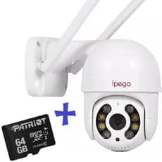 Câmera De Segurança Wi-fi Externa À Prova D'água Full HD Monitoramento + Cartão 32 Gb