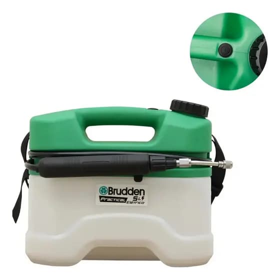 Pulverizador Elétrico Brudden 5L Bateria Uso Agrícola Jardim
