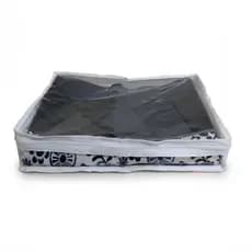 Porta Jogo Americano Retangular Organizador PVC Transparente com Zíper