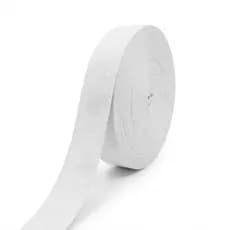 Gorgorão Branco Fita Viés 22mm em Poliéster Rolo 50m ou 100m
