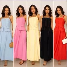vestido midi tecido sensorial marrant Premium tamanho M.G