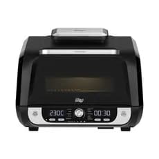 Fritadeira Elétrica sem Óleo Air Fryer 12 em 1 WAP 1800W Barbecue 10L digital Preta com Acessórios