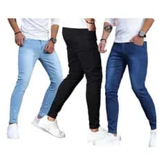 kit calças masculina algodão skinny original NF