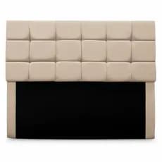 Cabeceira Cama Box Estofada Solteiro 90 cm Bianca Suede