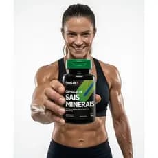 Capsula de sais minerais Fourlab para treinos intensos ciclismo corrida - repositor eletrolitico