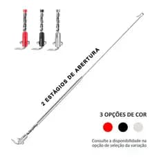 Antena Corta Pipa Moto Honda Biz 100 110 125 2 Estágios Retrovisor