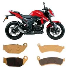 Kit Pastilha Dianteira + Pastilha Traseira Haojue Dr160 Dr 160 2020 2021 2022 2023 2024 2025 2026 2027