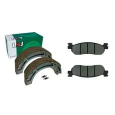 Kit Pastilha Dianteira + Lona Traseira Yamaha Neo 115 2004 2005 2006 2007 2008 2009 2010 2011 2012 2013