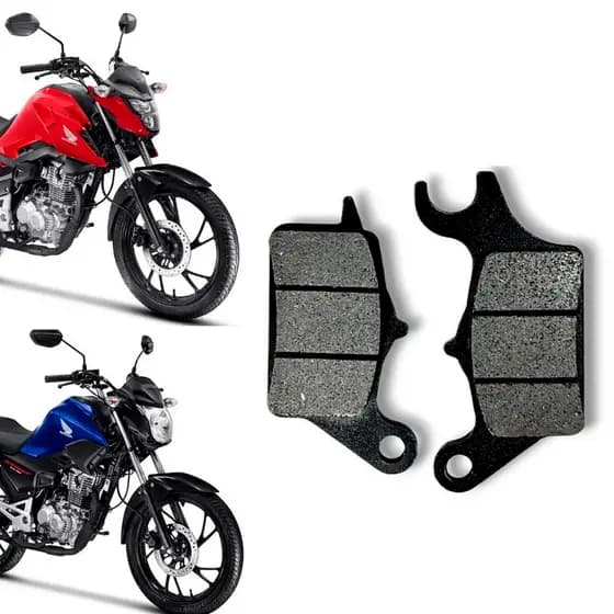 Kit Pastilha Dianteira Honda Fan 160 / Cargo 160  / Start 160 2025 2026 2027 2028