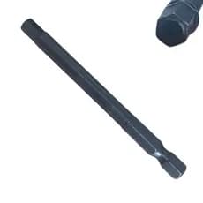 Ponteira Bits Hexagonal Allen 1/4 Pol 3/16 Pol 75mm E6263/1675 | IFLA FERRAMENTAS