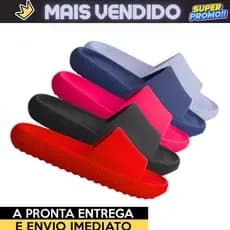 Chinelo Nuvem Feminino Super Macio 34 Ao 43 Ultra Leve