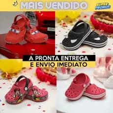 Babuche Infantil Personagens Carros Aranha Menino Menina
