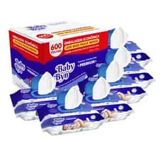 Toalha Umedecida Baby Byn Premium 600 Folhas