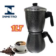 Cafeteira Económica 1,0 LTS Alumínio Craquelado (Certificada INMETRO)