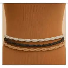 Cinto Feminino Brilhoso de Strass da Moda