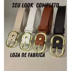 CINTO FEMININO LARGURA 3 CM-FIVELA INVERTIDA ELEGANTE DA MODA 2026