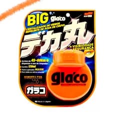 Glaco Big 120ML Soft99 Brasil - Cristalizador de Agua de Parabrisa Hidrorepelente Vidros