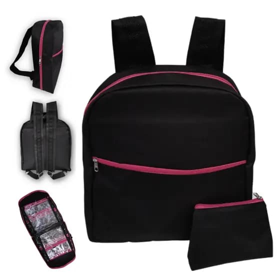 Bolsa Esmaltes Mochila De Manicure esmaltes Profissional envio a jato
