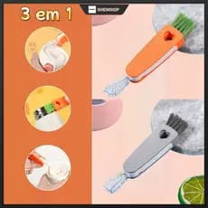 Escova De Limpeza Da Tampa Cenoura 3 Em 1 Para Boca Do Canto Garrafa Utensil Acessórios De Cozinha Ranhuras
