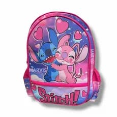 Mochila Bolsa Grande STITCH Juvenil Infantil Masculina Feminino Escola