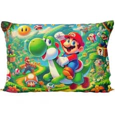 Fronha Mario Travesseiro 70 x 50 400 fios Tamanho Padrão Art Print
