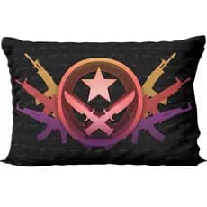 Fronha Para Travesseiro Cs Go 70 x 50 Padrão Micropercal Alta Resolução