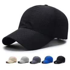 Boné LISO Tactel Casual Respirável Baseball Secagem Rapido Spring Summer New Handsome Outdoor