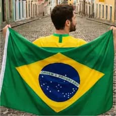 Bandeira do Brasil Grande 1,5mt por 90cm Dupla Face para Mastro e Parede com Cores Fortes e Nítidas