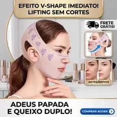 Faixa Modeladora Facial – Elimina Papada, Rugas e Flacidez | Lifting Facial