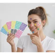 Kit 120 ou 320  Adesivo Estrela Seca Espinha, Anti‑acne, Proteção Dia/Noite Secativo
