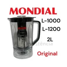 Copo ORIGINAL Liquidificador MONDIAL L1000, L1100, L1200 Turbo