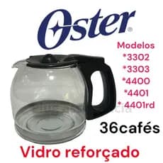 OSTER 36 cafes -Jarra Copo Cafeteira  3302 / 3303 / 4401/ 4400  Red Cuisine Bvstdcdw12r