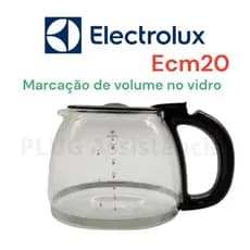 Jarra Copo ELECTROLUX ECM20 Efficient 30 xicaras C/ marcação de medidas