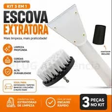 Bocal Bico Extratora Aspirador + Escova Limpeza Super Macia