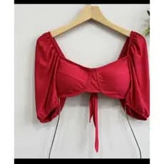 BLUSA FEMENINO DETALHE NA FRENTE TESIDO SUPLEX COM BOJO 7 CORES DE VERAO
