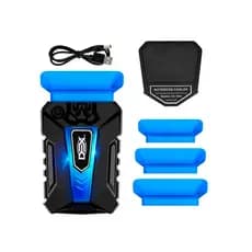 Cooler Exaustor Dex, Preto e Azul, até 3000RPM, DX-1000