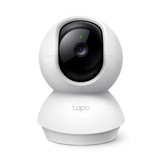 Câmera de Segurança Interna TP-Link com Pan/Tilt 360°, Wifi,1080p Full HD, Visão Noturna, Tapo TC70
