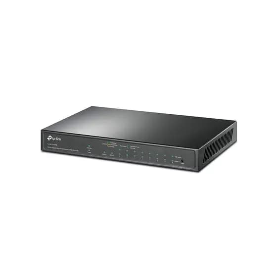 Switch Tp-link Profissional Gigabit De 10 Portas Com 8 Portas Poe+ Tl-sg1210mpe