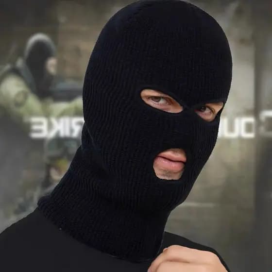 Balaclava Touca Ninja Respirável Para Motoqueiros Protege Motoboy Do Frio Ciclista